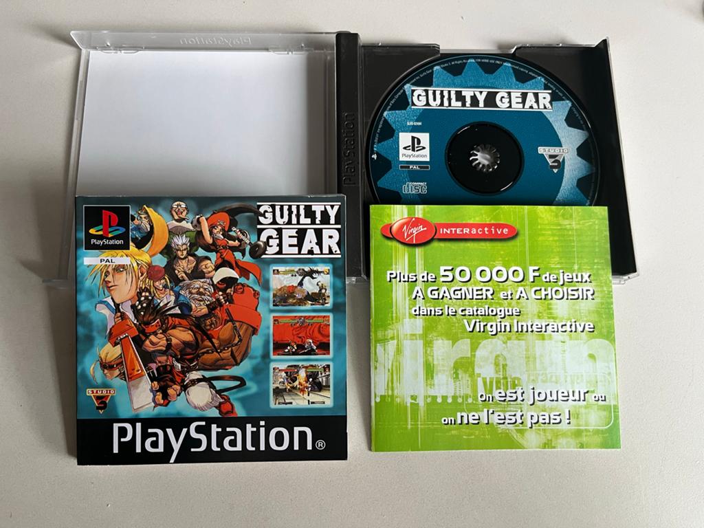 Guilty gear PS1 PlayStation zeer compleet, Avontuur en Actie, O, Ophalen of Verzenden, Zo goed als nieuw
