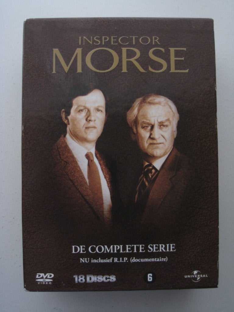 DVD box Inspector Morse compleet, Vanaf 12 jaar, Ophalen of Verzenden, Zo goed als nieuw, Detective en Krimi