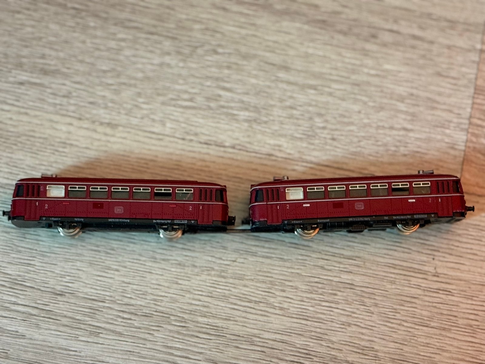 Fleischmann H0 - 4400 - Two-car diesel railcar VT 98, Gebruikt, Gelijkstroom, Fleischmann, Wagon
