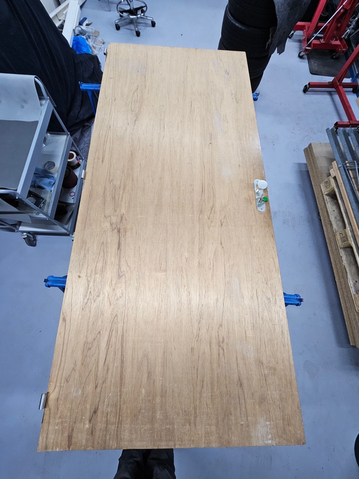 Massieve Multiplex Deur 211.5x92x4cm - Robuust & Duurzaam, Ophalen