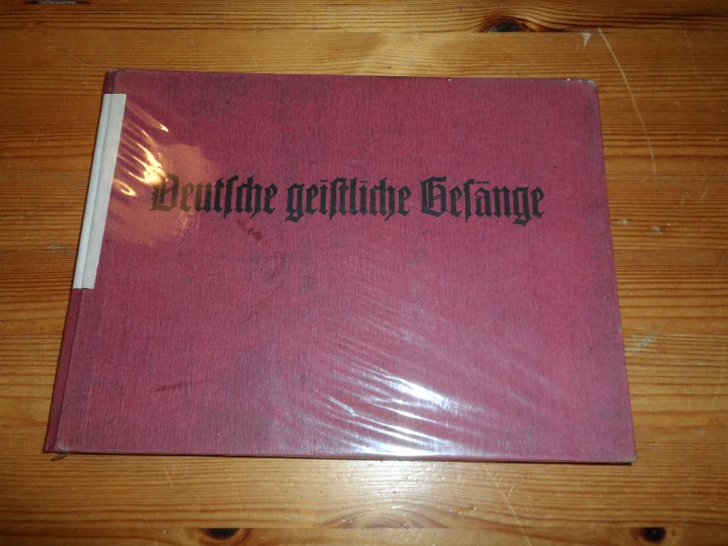 Deutsche geistliche gesange - bernhard kieslich, Koor, Gebruikt, Ophalen of Verzenden, Religie en Gospel