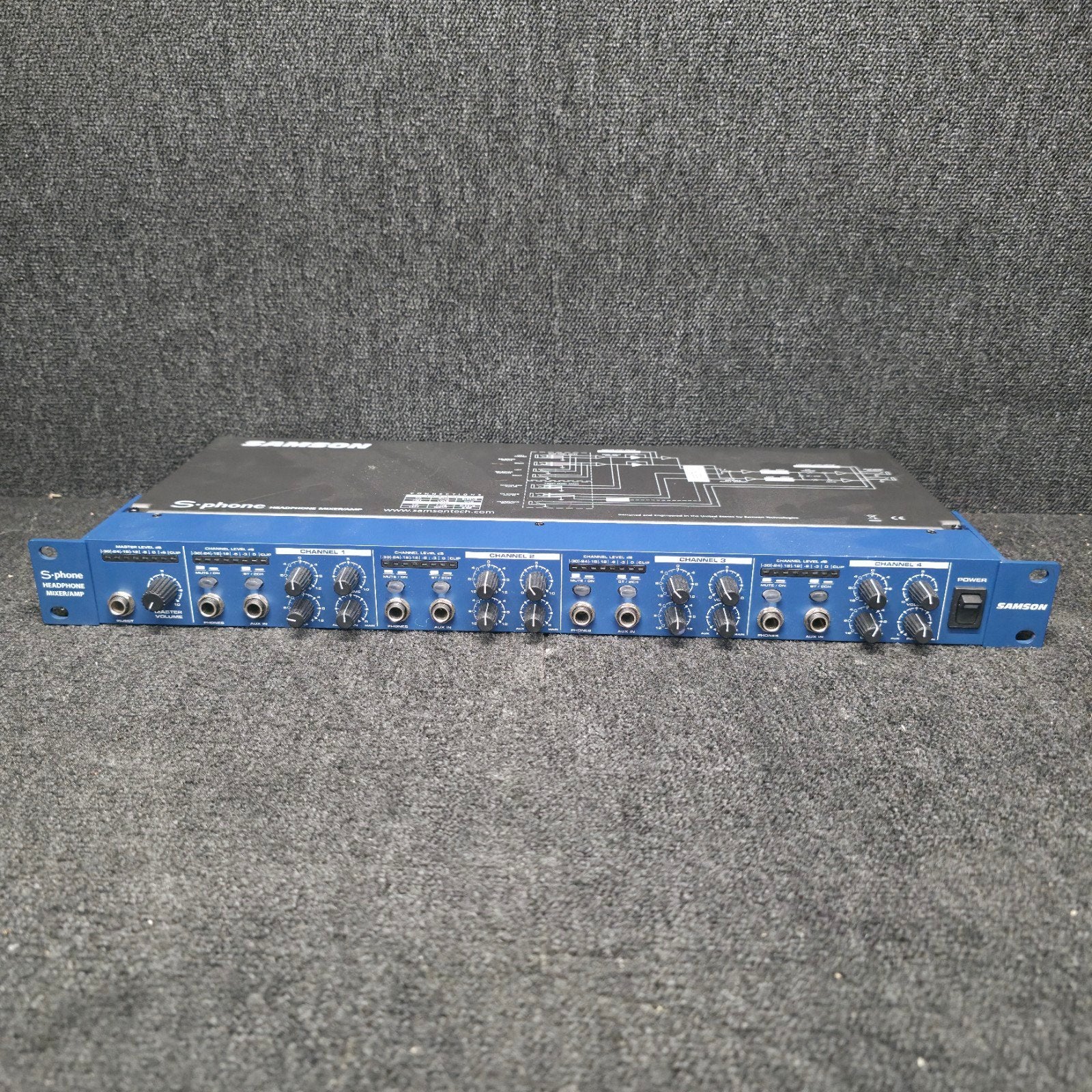 SAMSON S-PHONE   headphone mixer / amp, Ophalen of Verzenden, Minder dan 60 watt, Overige typen, Overige merken