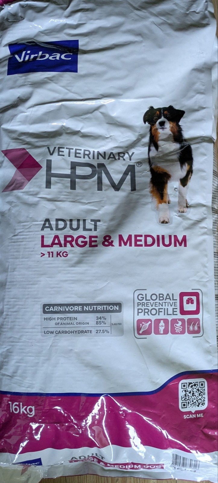 Virbac adult large & medium dog 16kg, Ophalen, Hond