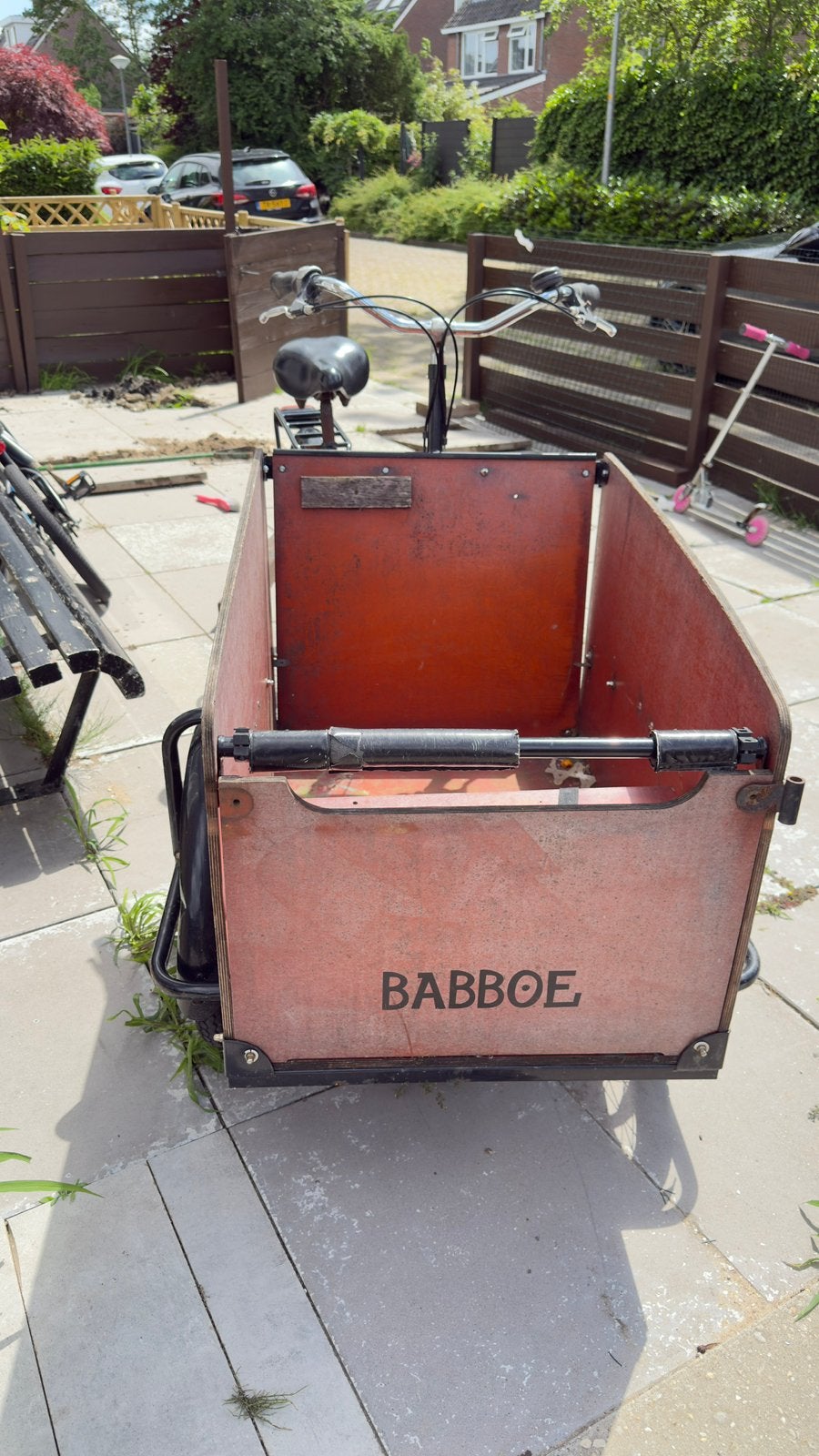Babboe bakfiets - Ideaal voor kinderen of goederen, Ophalen, Gebruikt, Opvouwbaar, 2 kinderen