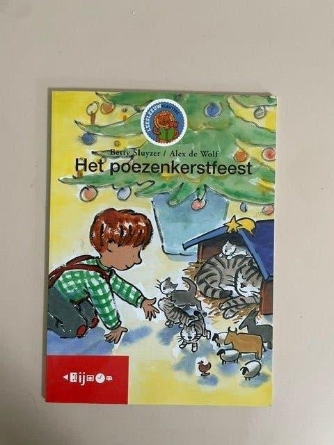 Kerstboek voor kleuters. Het Poezenkerstfeest. Alex Wolf, Ophalen, Fictie algemeen, Nieuw, Voorleesboek