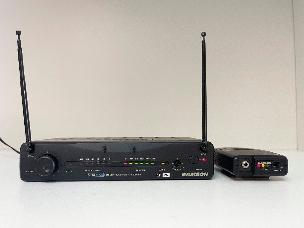 SAMSON Professioneel VHF draadloos headset-microfoonsysteem, N, N, Overige typen, Ophalen of Verzenden