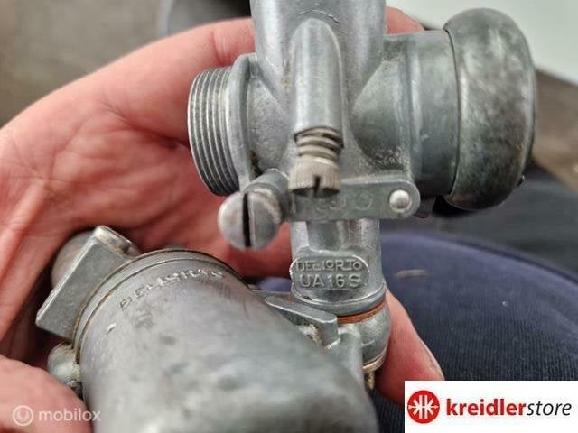 Dellorto UA16S valstroom carburateur met verstelbare vlotter, Gebruikt, Ophalen of Verzenden