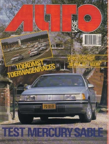 Autovisie 11 1986 : Skoda 105S - Lada 1200S - Mercury Sable, Ophalen of Verzenden, Gelezen, Algemeen