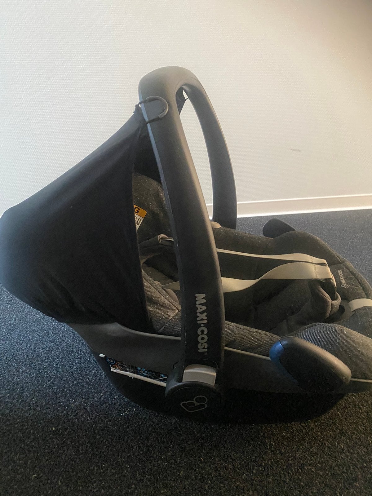 Maxicosi met adapters, Ophalen, 0 t/m 13 kg, Maxi-Cosi, Gebruikt