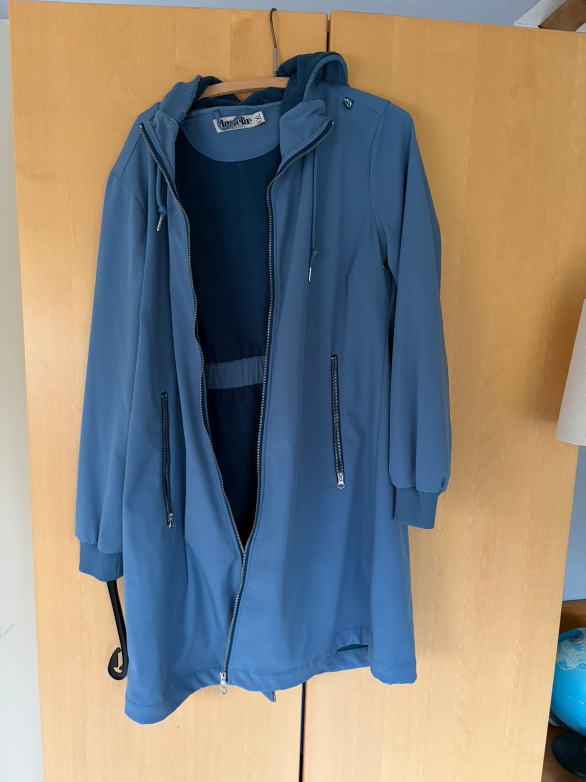Softshell jas Danefae maat xxl grijsblauw, Kleding | Dames, Ophalen of Verzenden, Zo goed als nieuw, Maat 46/48 (XL) of groter