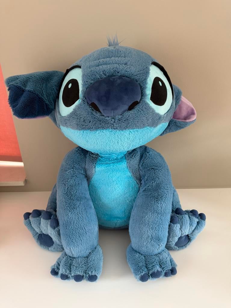 Mega grote Stitch knuffel - Disneyland Parijs (grootste maat, Disney, Overige typen, Blauw, Ophalen of Verzenden