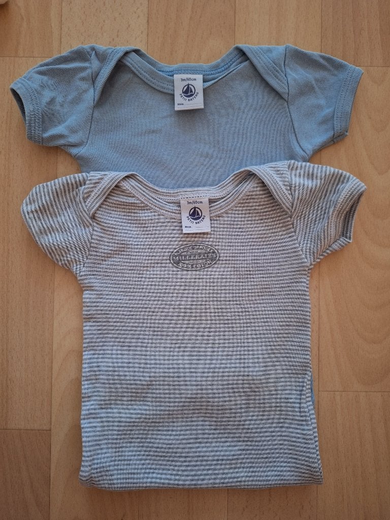 Petit Bateau rompers Franse maat 60, Nacht- of Onderkleding, Gebruikt, Jongetje of Meisje, Ophalen of Verzenden
