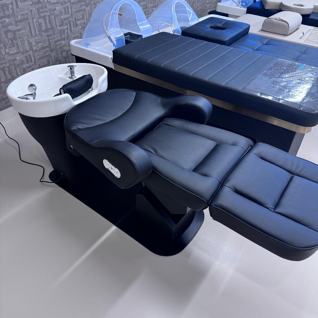 Electrische wasunit beauty unit electric wash relax kapper, Zwart, Overige materialen, Nieuw, Ophalen of Verzenden