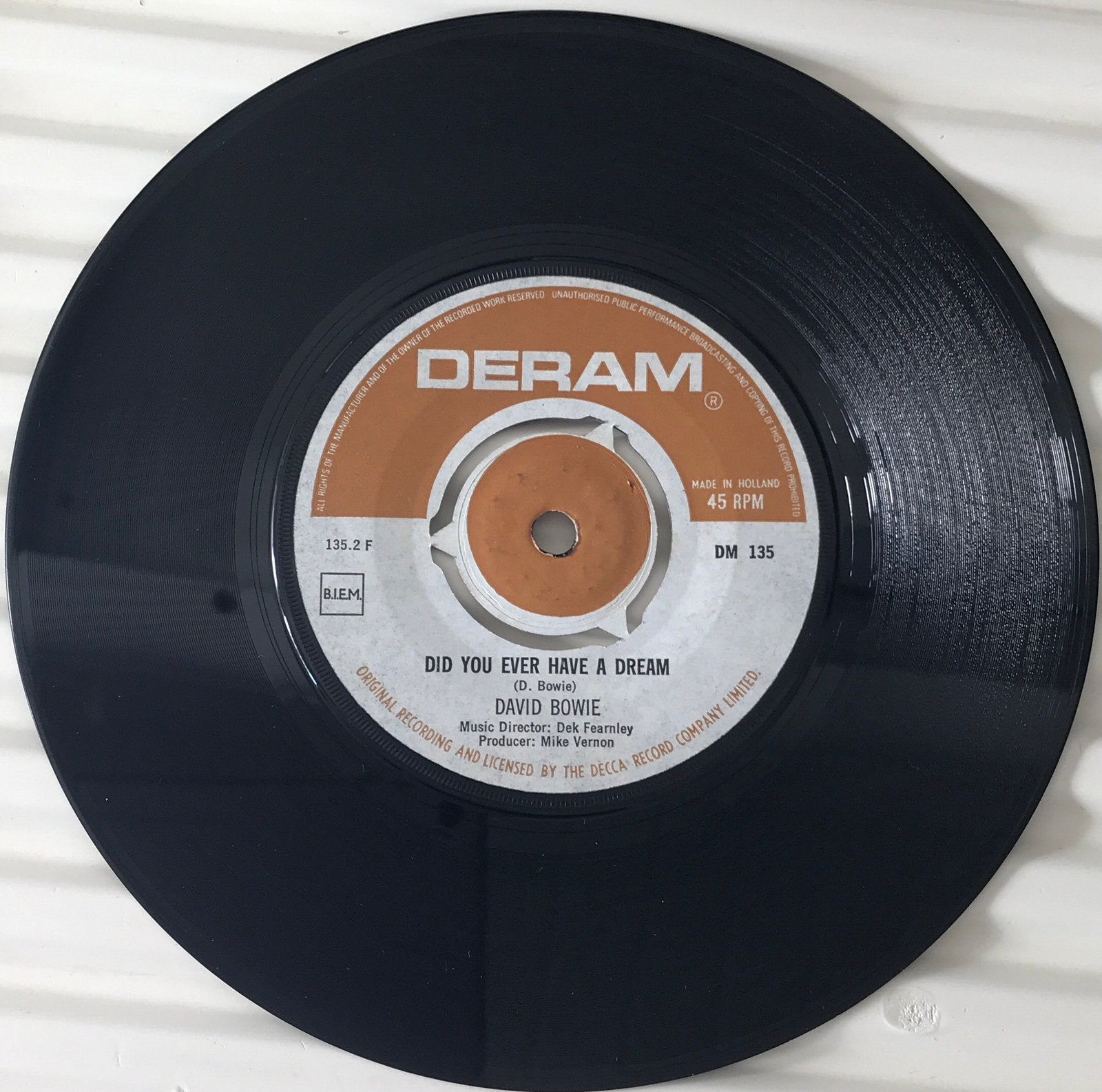 Foto 5 van DAVID BOWIE - Love you till Tuesday (NL’67)pl.ALS NW(NL-Tip)
