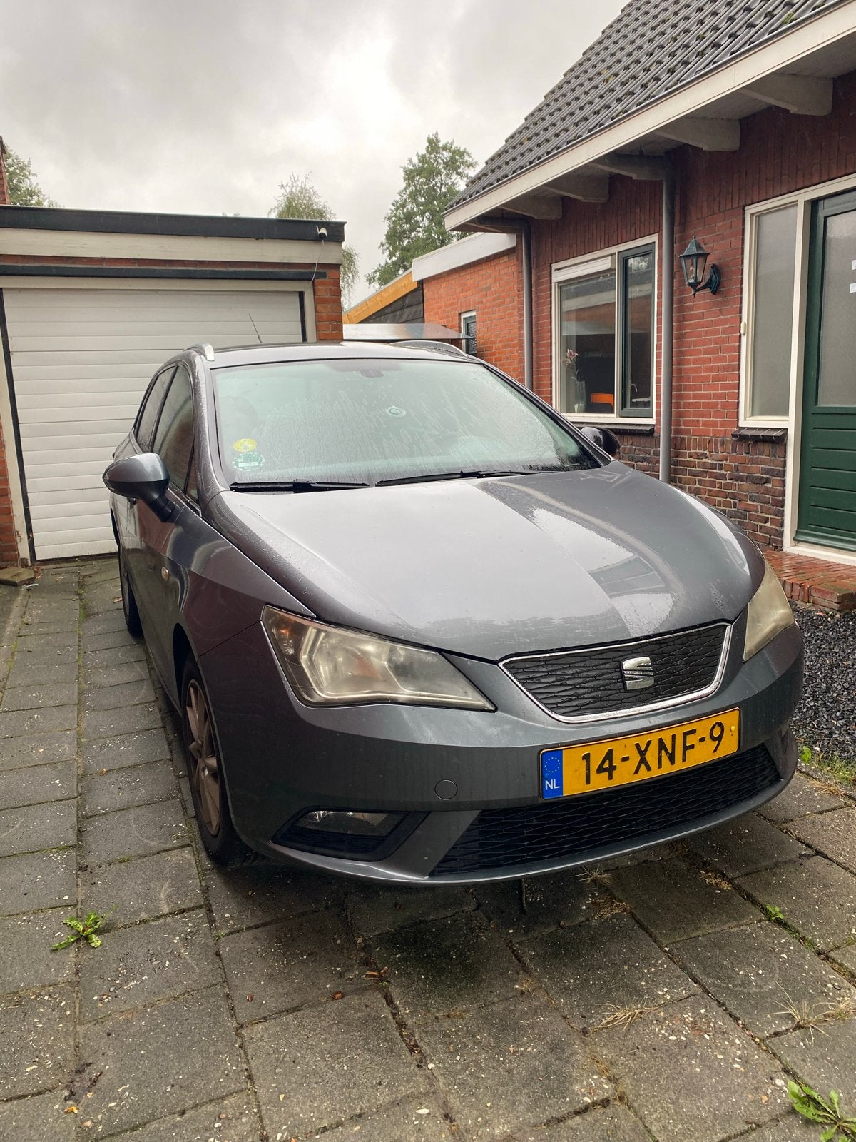Seat Ibiza 1.2TDI 55KW Ecomotive ST 2012 Grijs, Auto's, Voorwielaandrijving, 74 pk, 1199 cc, Ibiza