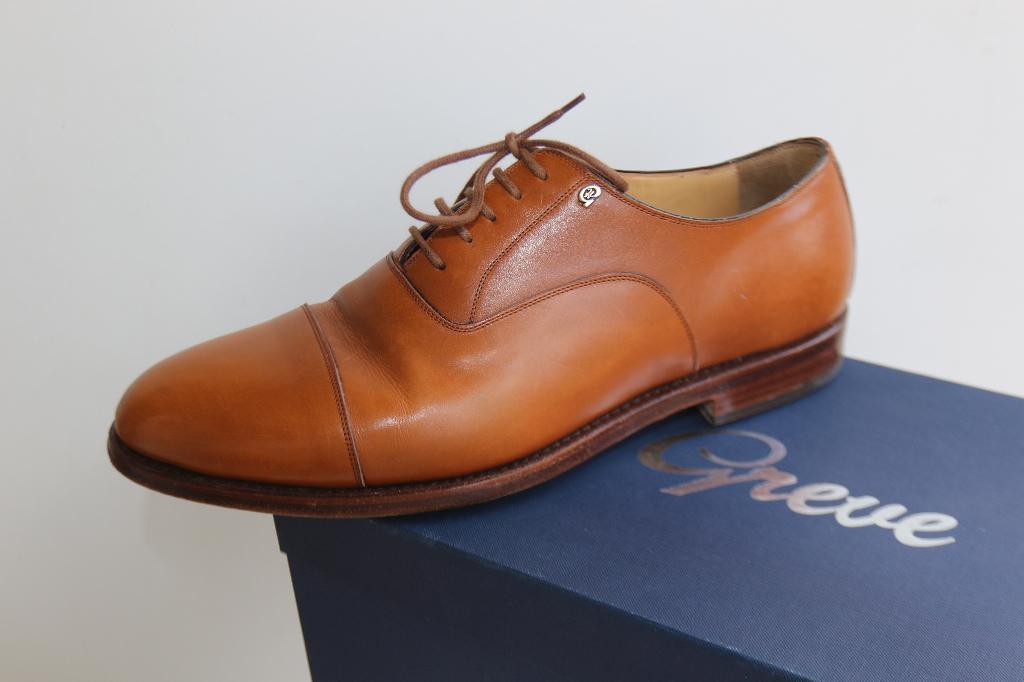 Top Greve Saddle Calf in originele doos in 9 J = maat 43, Bruin, Ophalen of Verzenden, Zo goed als nieuw, Greve