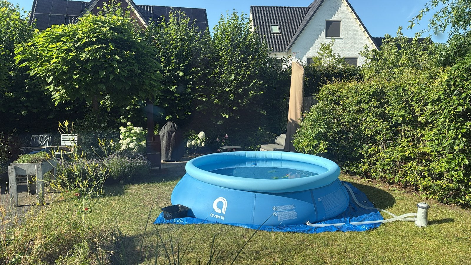 Rond opzet zwembad