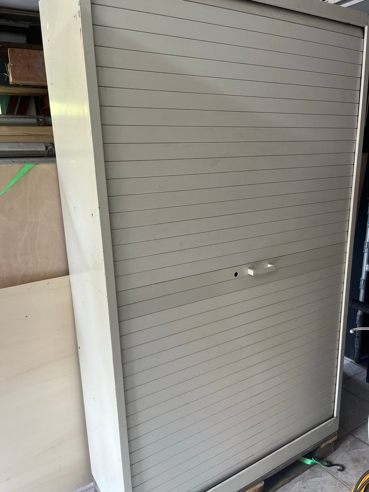 BULO Archiefkast met roldeur / rolluik, Huis en Inrichting, Kasten | Roldeurkasten en Archiefkasten, Ophalen, Gebruikt, 100 tot 150 cm