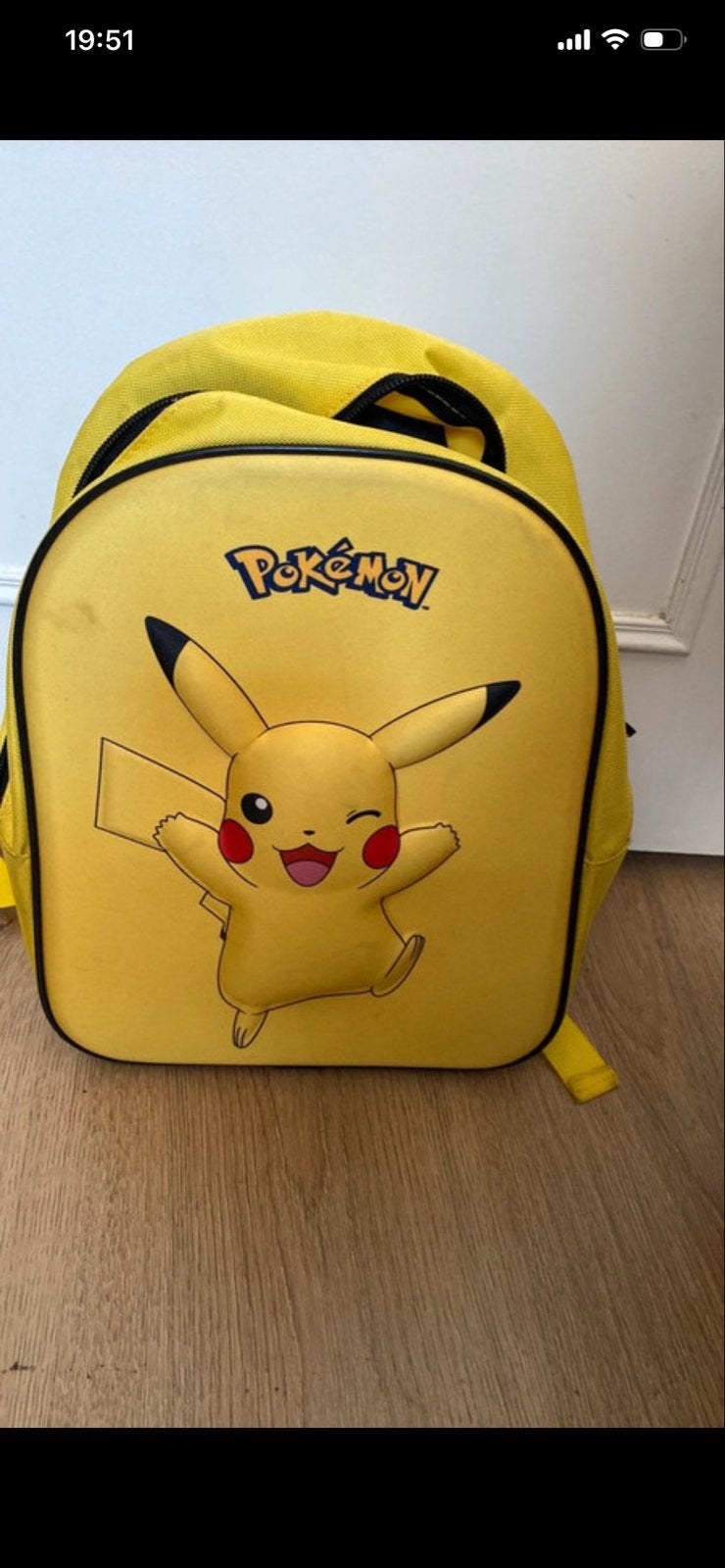 Pokémon Pikachu rugzak - Geel, Ophalen, Gebruikt, Geel, Overige merken
