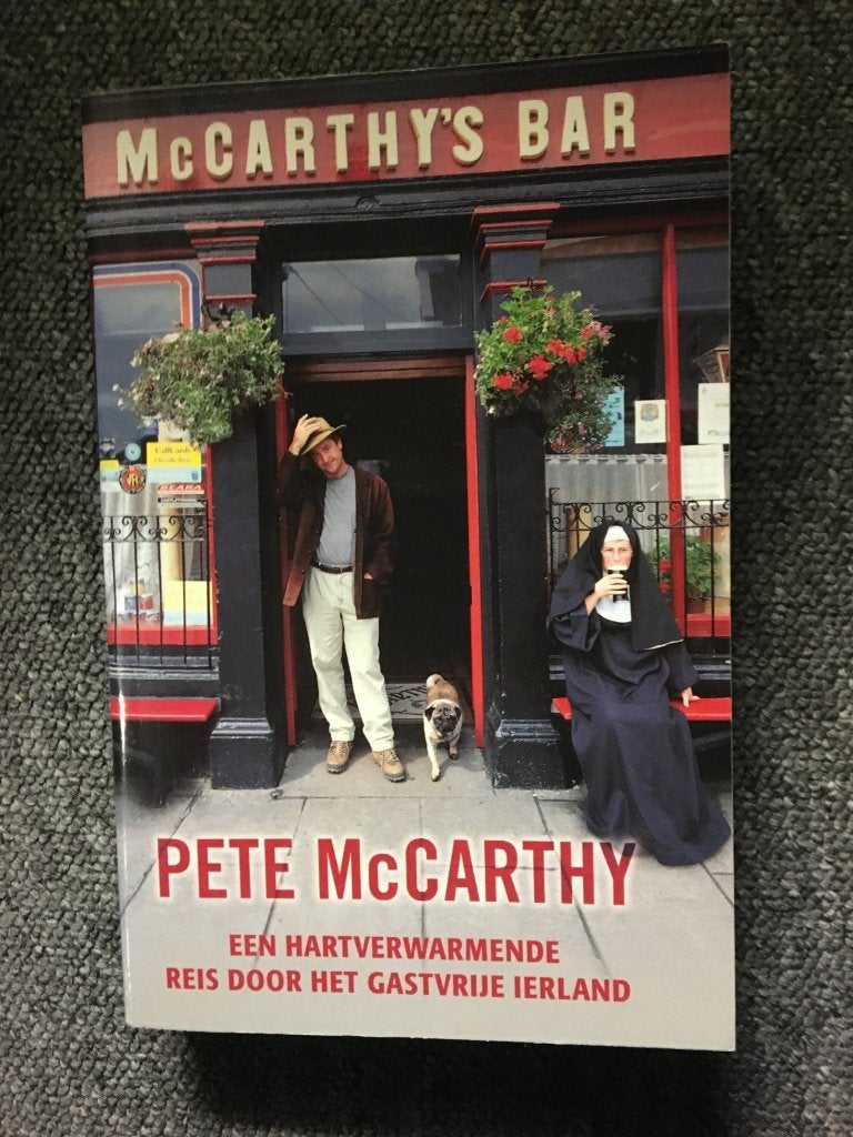 McCarthy's bar; door Pete McCarthy #Ierland, Boeken, Reisverhalen, Zo goed als nieuw, Europa, Ophalen of Verzenden