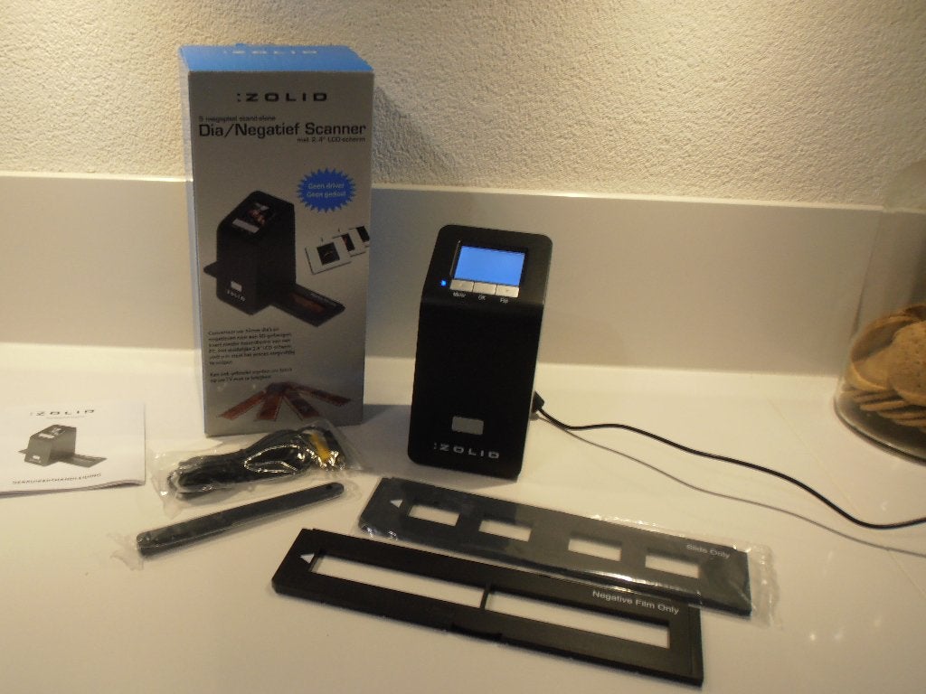 Foto - Negatief Scanner ZOLID 771 zonder PC gebruik, Verzenden, Zo goed als nieuw, Diascanner