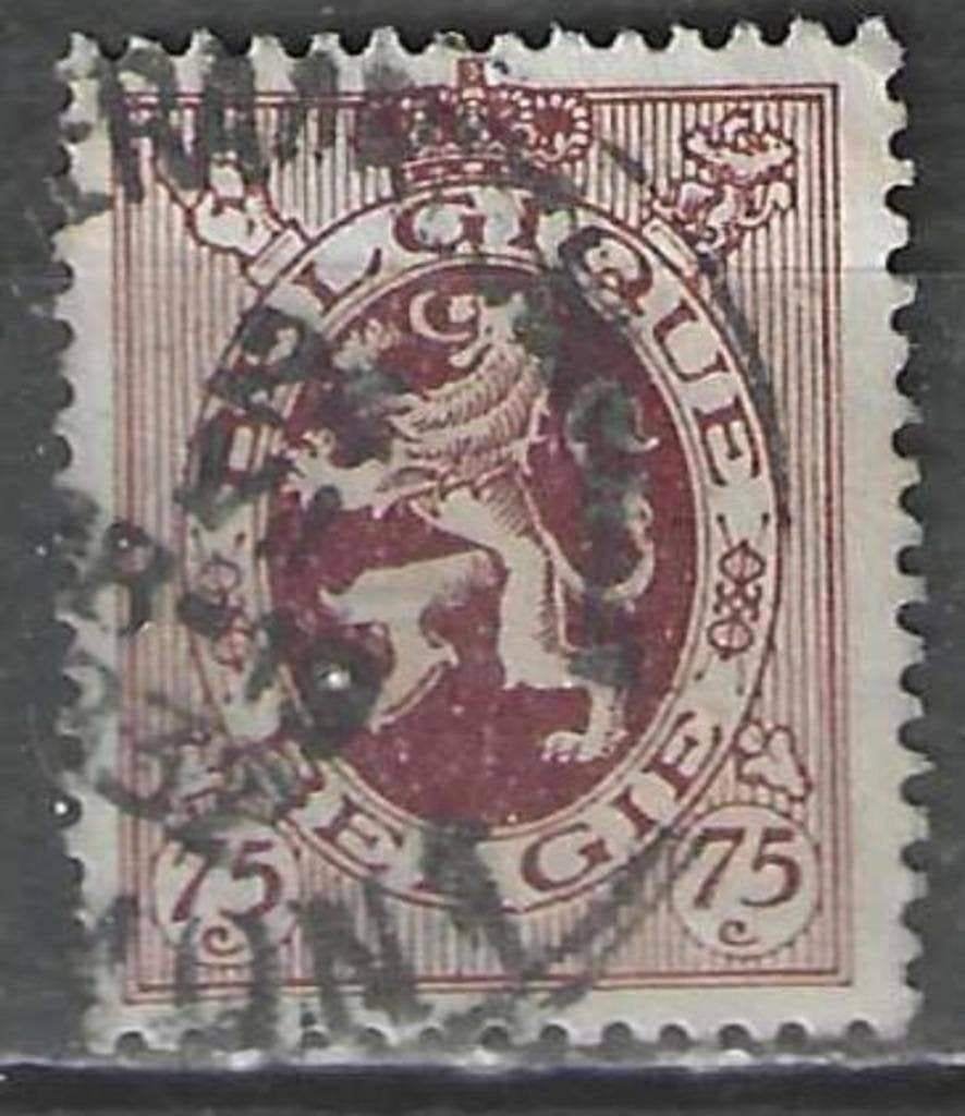 Belgie 1929/1932 - Yvert/OBP 288A - Heraldieke leeuw (ST), Verzenden, Gestempeld