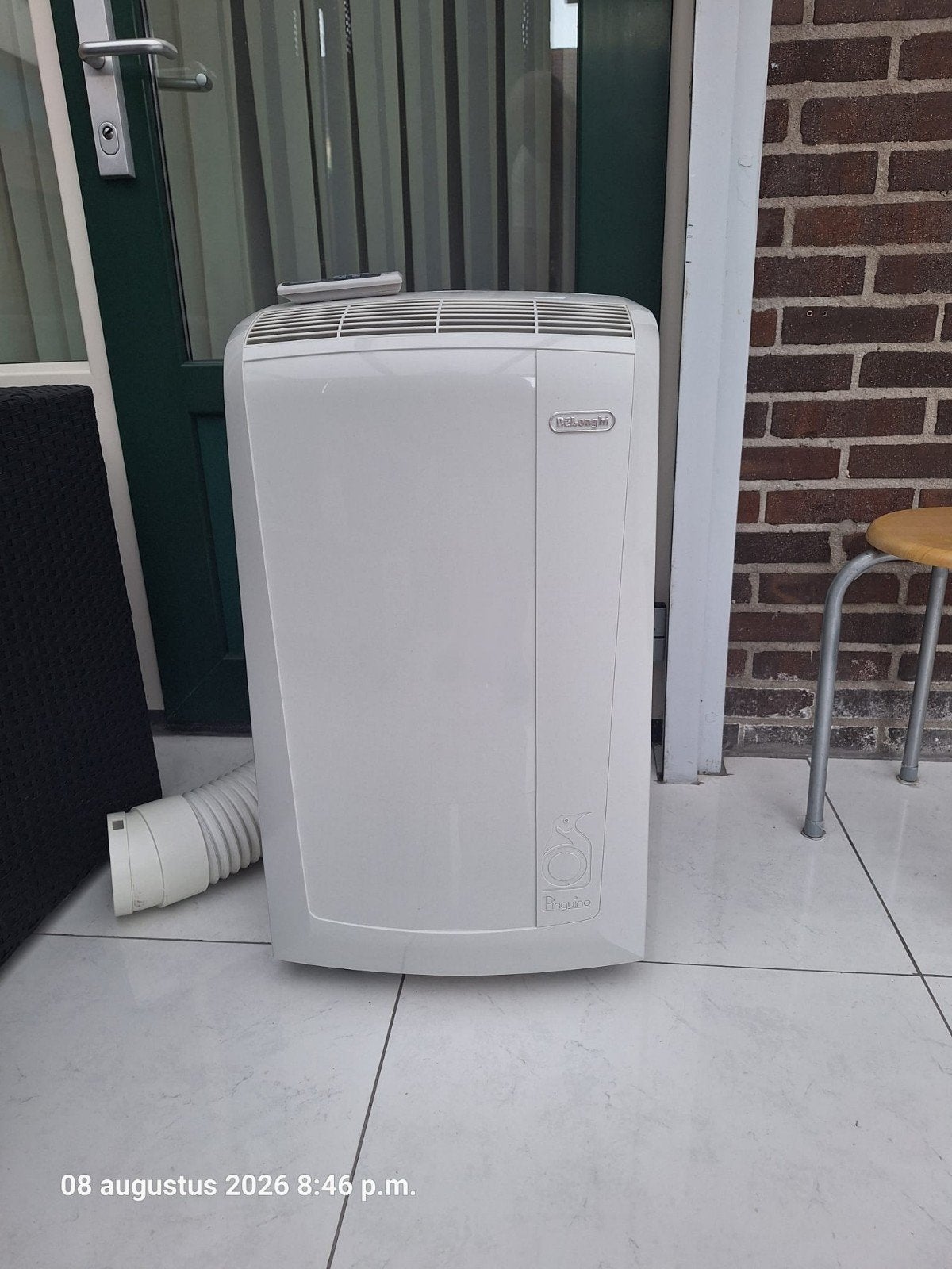 De'Longhi Pinguino PAC N82 ECO Mobiele Airco, Gebruikt, Timer, Minder dan 60 m³, 3 snelheden of meer
