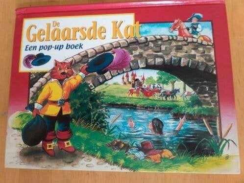 DE GELAARSDE KAT - POP-UP BOEK  - 1992, Boeken, Ophalen of Verzenden