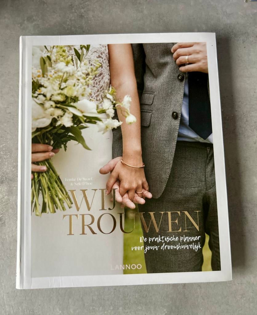 Leuk boek,‘’ wij trouwen!’’ praktische planner en info, Ophalen of Verzenden, Nieuw