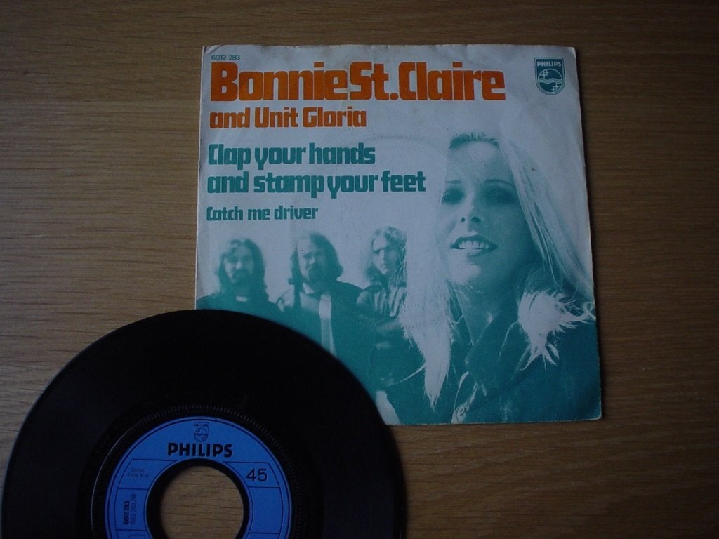 Single Bonnie St Claire and Unit Gloria, Ophalen of Verzenden, Zo goed als nieuw, 7 inch, Pop