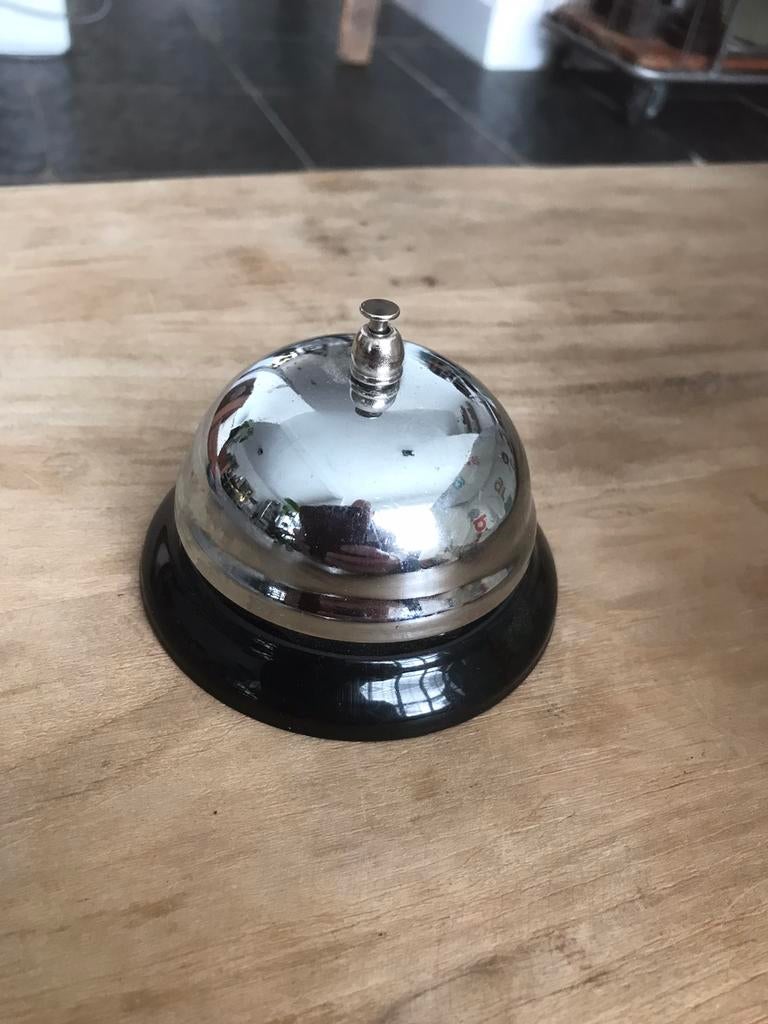 Hotelbel gasten bel receptiebel, Ophalen of Verzenden