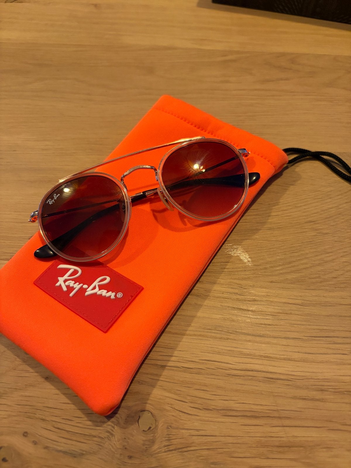 Ray-Ban Junior Zonnebril, Kinderen en Baby's, Ophalen of Verzenden, Zo goed als nieuw
