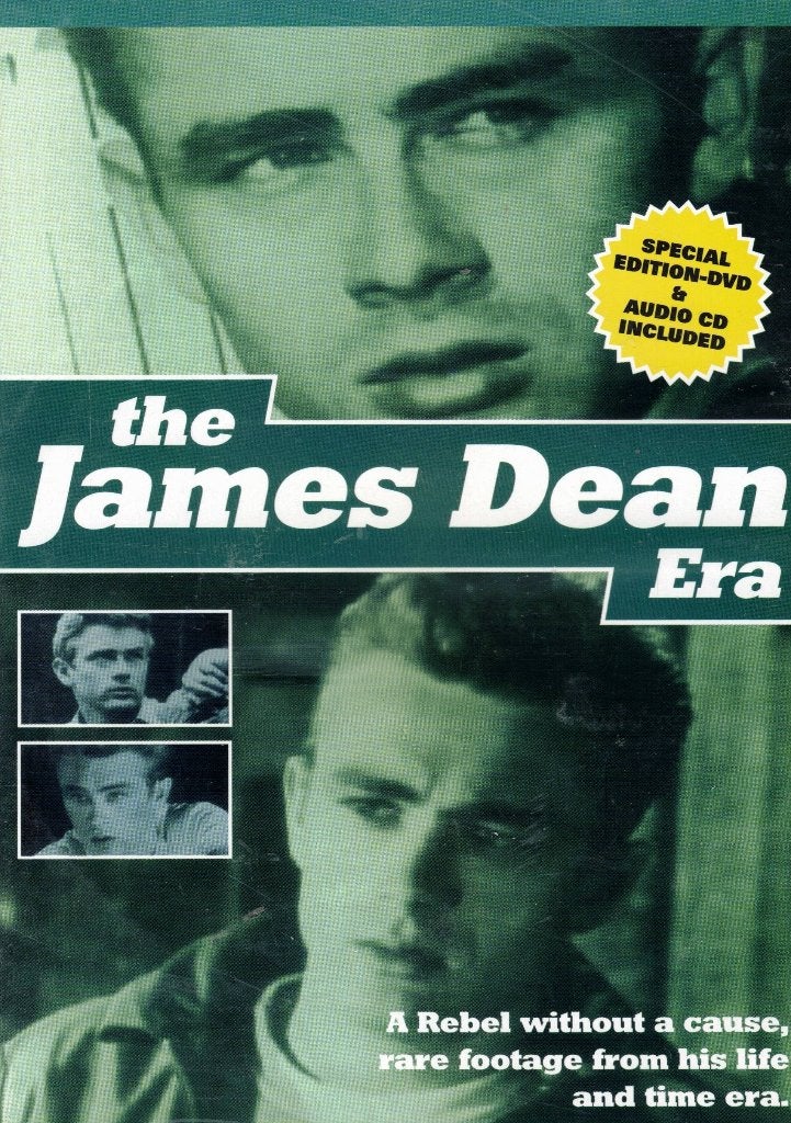 James Dean Era ( DVD + CD ), Alle leeftijden, Ophalen of Verzenden, Zo goed als nieuw, Engels