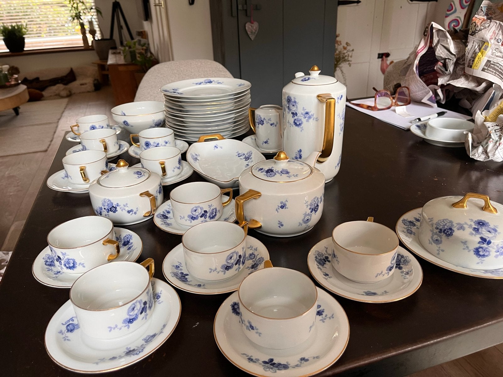 Antiek Thomas Bavaria porseleinen koffieservies - Rosenthal, Ophalen