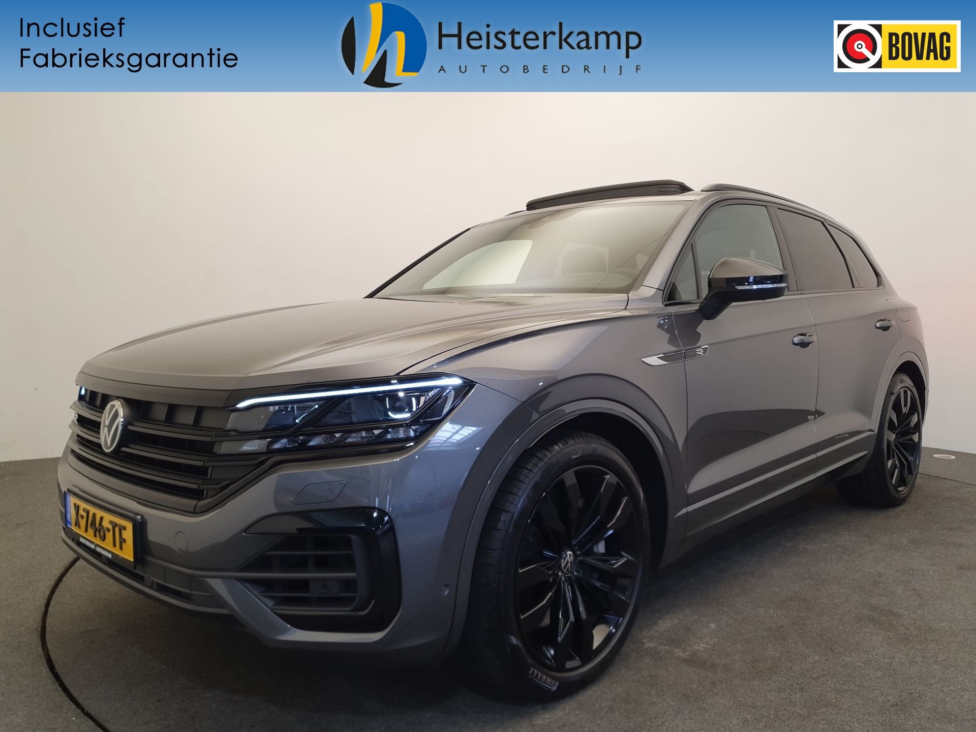 Volkswagen Touareg 3.0 TSi eHybrid 463pk DSG/AUT 4MOTION R P, Auto's, Volkswagen, 12 maanden, 14 kWh, Gebruikt, 2995 cc