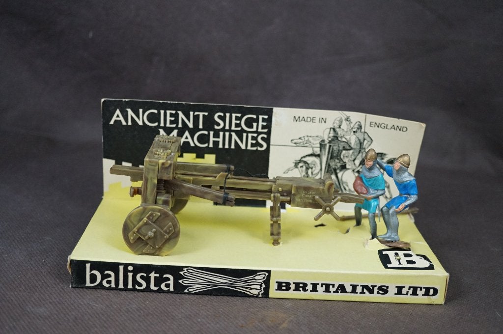 Britains Ancient siege engine Balista - TOP vintage (doos), Antiek en Kunst, Ophalen of Verzenden