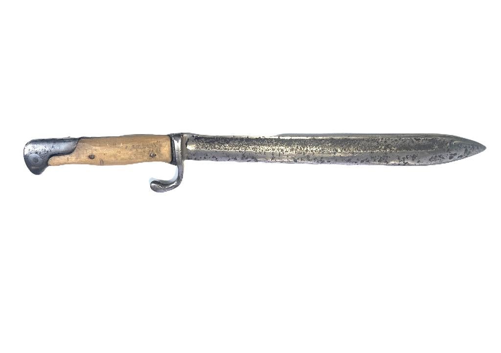 Een Duits K98 bajonet, Seitengewehr 98/05, Ophalen of Verzenden, Duitsland, Mes of Dolk
