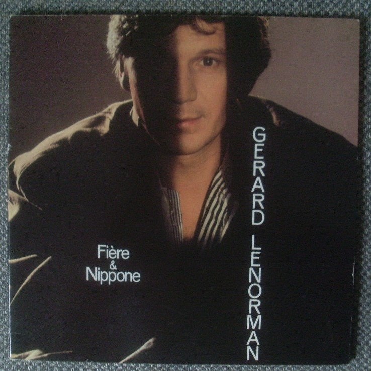 Gerard Lenorman - Fiere & Nippone (LP) chansons, LP, Gebruikt, Pop, Ophalen of Verzenden