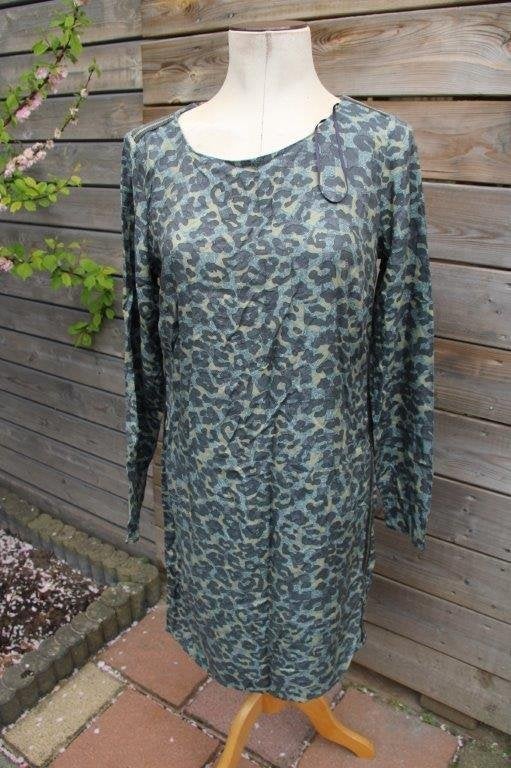 Jurk groen/ kaki Geisha mt S/36 Nieuw Vaste prijs, Geisha, Nieuw, Ophalen of Verzenden, Maat 36 (S)