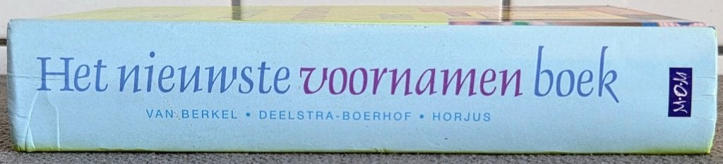 Het Nieuwste Voornamenboek - G. van Berkel, Gelezen, Zwangerschap en Bevalling, G. van Berkel, Ophalen of Verzenden