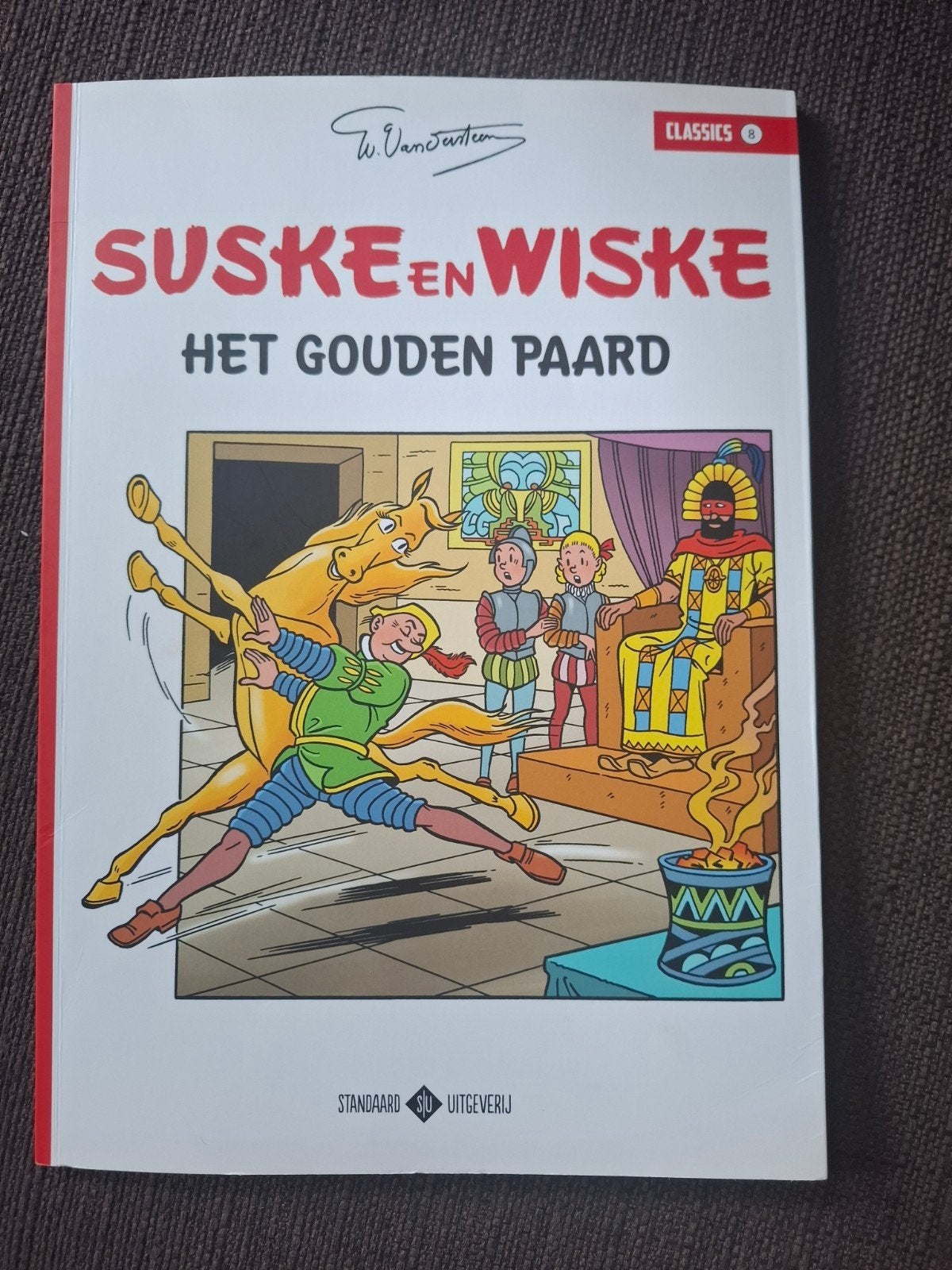 Suske en Wiske - Het Gouden Paard (Classics), Eén stripboek, Ophalen of Verzenden, Gelezen