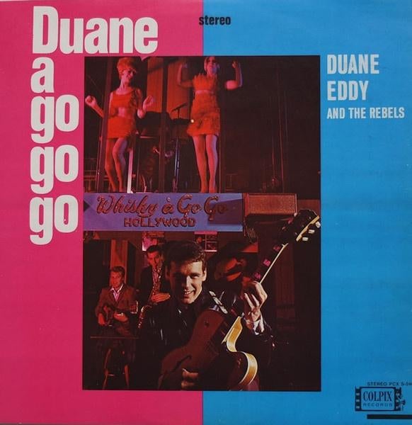 Duane Eddy & Rebels - Duane a go go go - LP 1965, Ophalen of Verzenden, Zo goed als nieuw, Rock-'n-Roll, 1960 - 1969