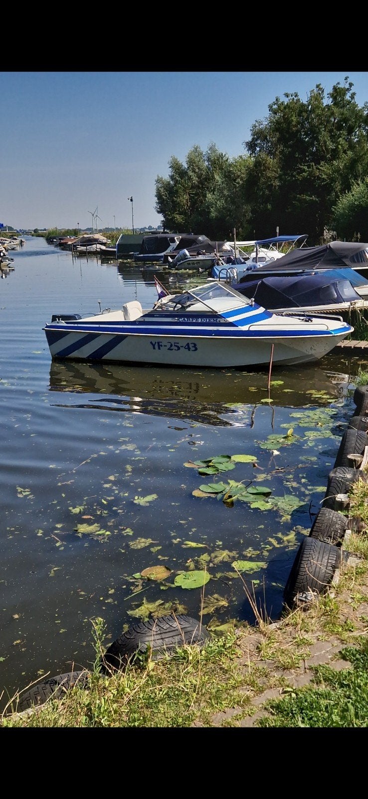 Opknapboot met trailer en Yamaha 40pk motor [Casco], Watersport en Boten, Ophalen, Buitenboordmotor