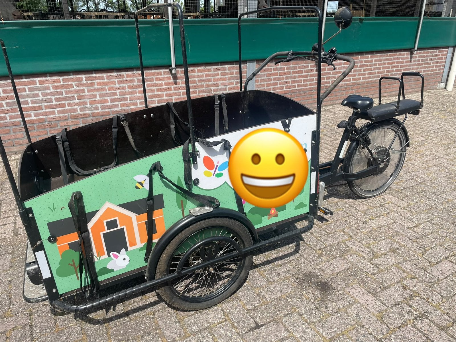 E-BAKFIETS KDV XL // Elektrisch, Fietsen en Brommers, Ophalen, 4 kinderen of meer, Gebruikt, Huif