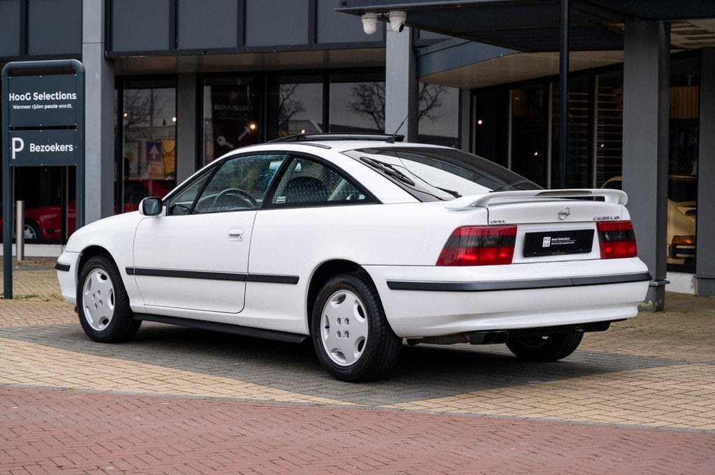 Opel Calibra 2.0i 16V (bj 1996), Auto's, Lederen bekleding, 1998 cc, 136 pk, Zwart