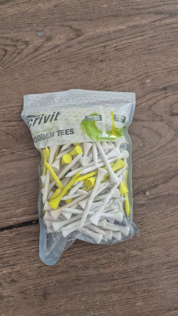 150x Houten Golftees, Verzenden, Nieuw, Overige typen, Overige merken