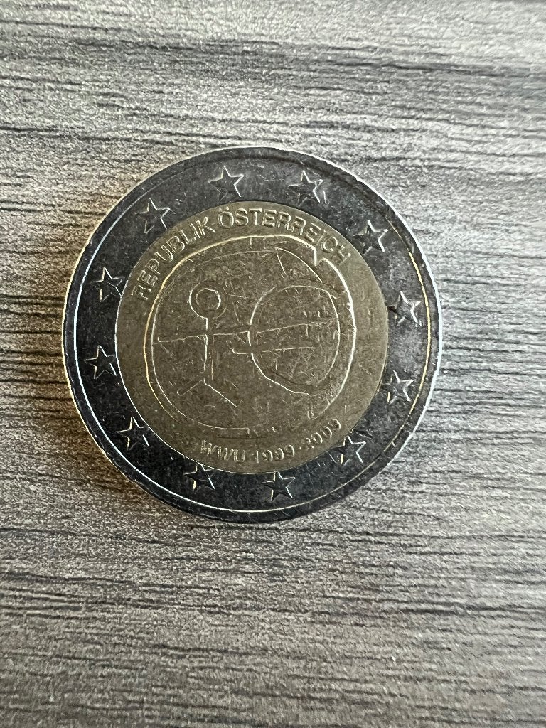 2009 EMU Oostenrijk, Ophalen of Verzenden, Oostenrijk, 2 euro