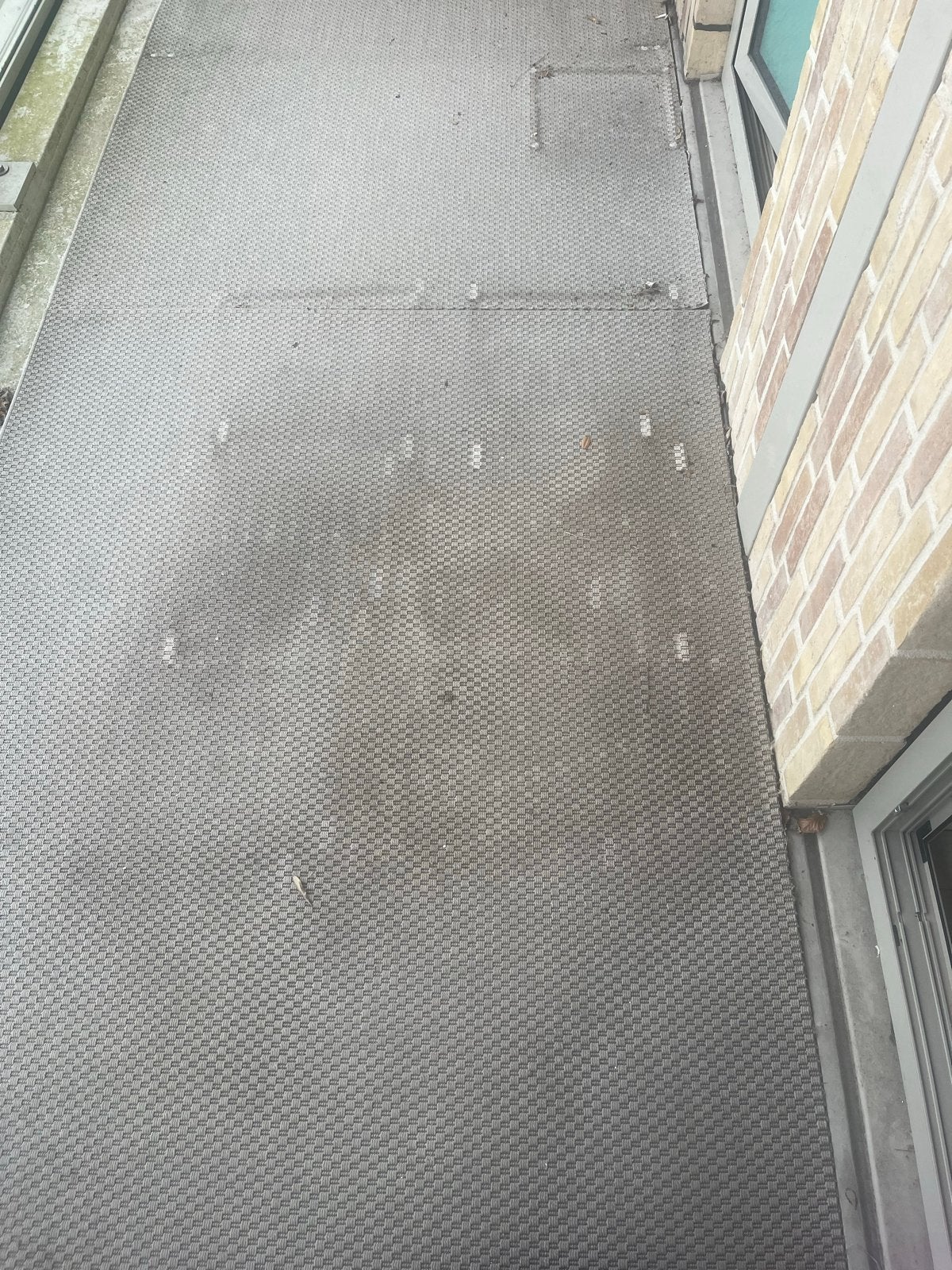 2x IKEA Morum kleed gratis af te halen, Gebruikt, Beige, 150 tot 200 cm, 200 cm of meer