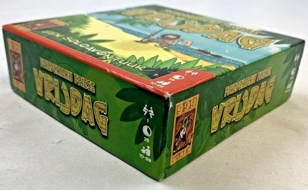 999 Games Vrijdag soloavontuur spel bordspel compleet, Coolsingel 104, 3011 AG Rotterdam, Netherlands, Verzenden, Een of twee spelers