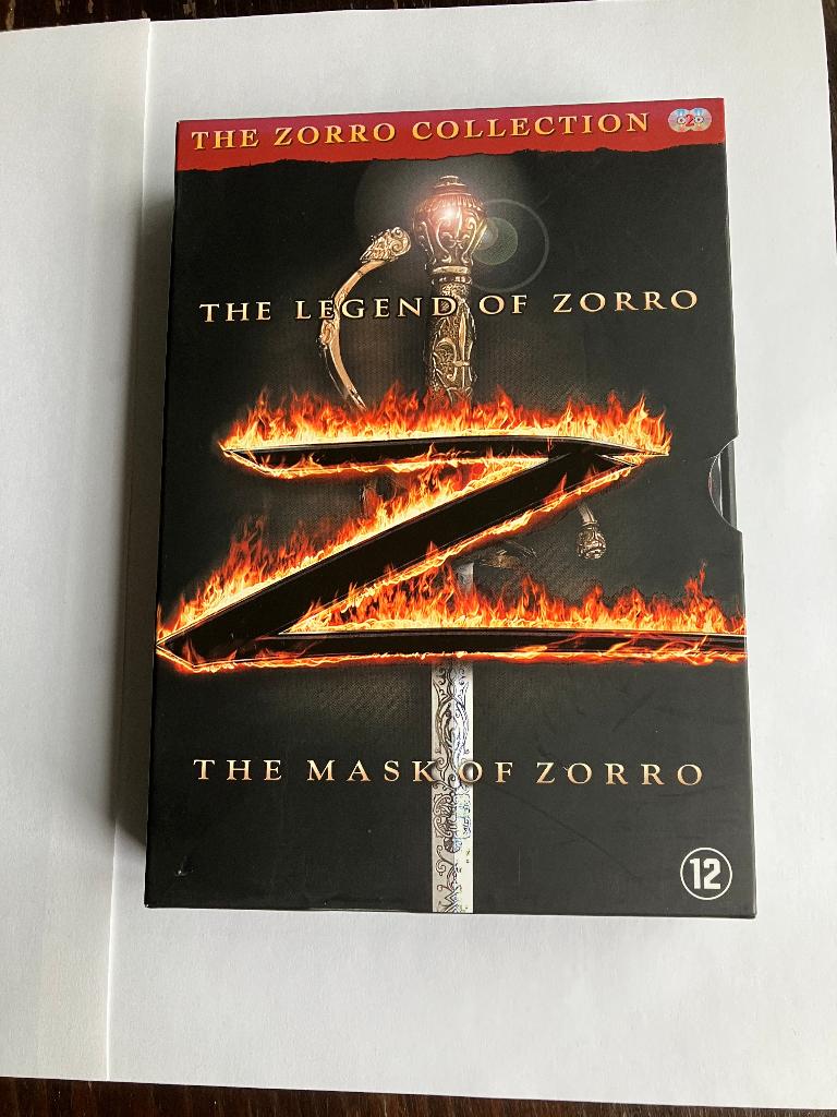 the zorro collection box dvd (2 dvd's), Alle leeftijden, Ophalen of Verzenden, Zo goed als nieuw